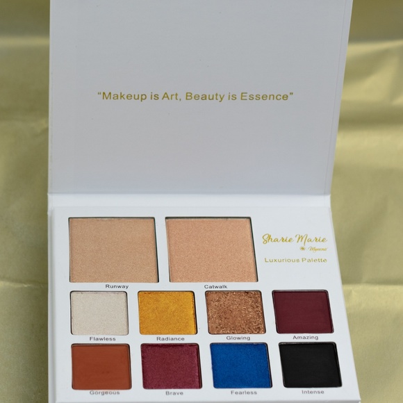 Matte and Shimmer Eyeshadow & Highlighter Palette - Picture 5 of 6